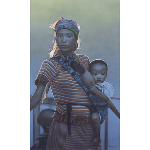 Namibian Woman With Child